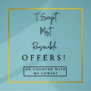 Don’t Be Shy, Make Me An Offer!